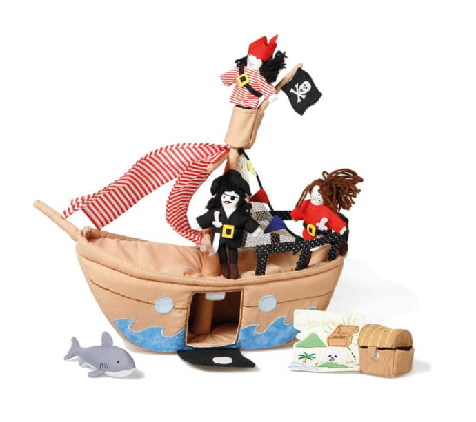 Pirate Ship Soft Play Set from Oskar & Ellen